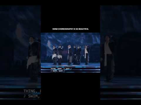 SWIM CHOREOGRAPHY IS SO BEAUTIFUL BTS LIVE SWIM PERFORMANCE Btsconcert Trending Concert Shorts