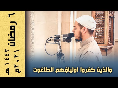 والذين كفروا اولياؤهم الطاغوت تلاوة خاشعة من سورة البقرة من صلاة التراويح ٦ رمضان