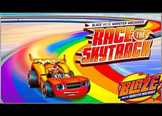 Blaze And The Monster Machines Race The Skytrack