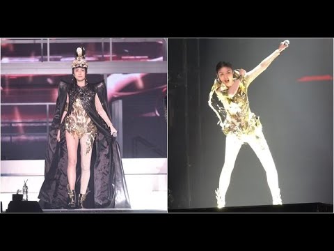 陳慧琳相隔4年再踏舞台開個唱 金色性感舞衣展霸氣 陳慧琳澳門開騷 泳裝戰衣曬長腿 明報娛樂新聞