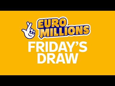 The National Lottery EuroMillions Draw Results From Friday 13 March 2026