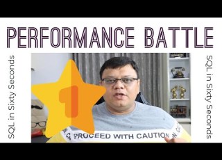  COUNT And COUNT 1 Performance Battle SQL In Sixty Seconds 176