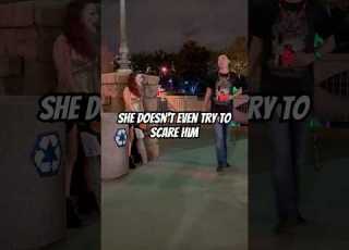  She Is So Good At Her Job She Doesn T Even Have To Try Hhn2025 Halloweenhorrornights Universal