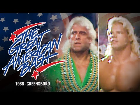 FULL EVENT Great American Bash 1988 Greensboro Flair And Luger Lead Teams Into WarGames