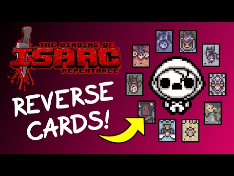 22 NEW Reverse Tarot Cards The Binding Of Isaac Repentance