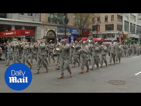 Military Honored At The 2015 New York Veterans Day Parade Daily Mail Military Honored At The 2015 New York Veterans Day Parade Daily Mail