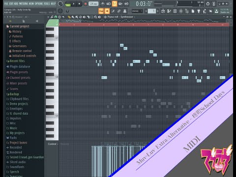 MIDI Muv Luv Alternative 柊町School Days