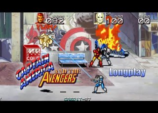Captain America And The Avengers 1991 Arcade Gameplay