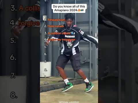 Amapiano Mix 2024 Official Dance Video By Official Lhorray