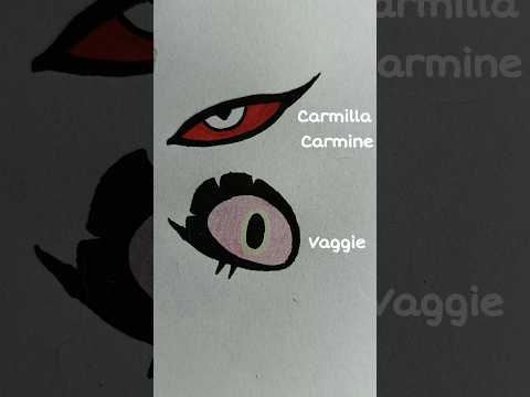 Zeichnung Von Vaggie Und Carmilla Carmine Hazbin Hotel Shorts Hazbinhotel Art
