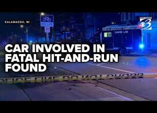 Car Involved In Fatal Kalamazoo Hit And Run Crash Recovered
