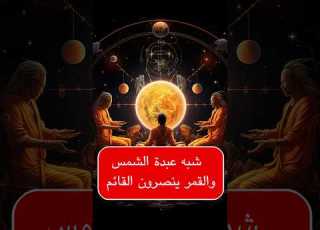 شبه عبدة الشمس والقمر ينصرون القائم الشمس القمر عبدة الله القرآن الكريم ابلور المرجعيه
