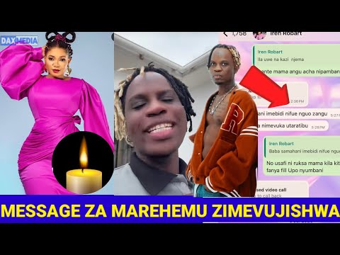 DUUH MESEJI Za Marehemu IREN MUIMBAJI WA INJILI Zimevujishwa JIN6 Amefunguka Siri Nzito Kifo Chake