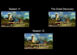  Thomas Friends Intro Comparison Season 11 TGD Season 12