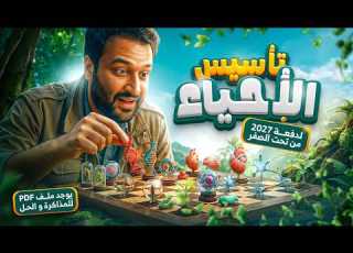  المحاضرة التأسيسية الأولى في الأحياء 2027 دكتور محمد الفار