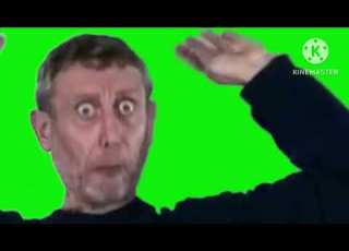 Michael Rosen Hiding Green Screen Template FREE TO USE