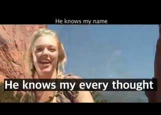  He Knows My Name 내이름 아시죠 영어가사자막