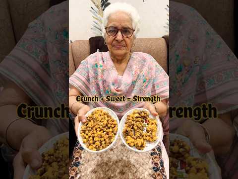Healthy Gur Chana Til Laddu Protein Rich Snack From Dadi S Kitchen Trending Viralvideo