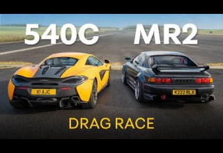 600hp Toyota MR2 Vs McLaren 540C DRAG RACE 0 100 0mph 