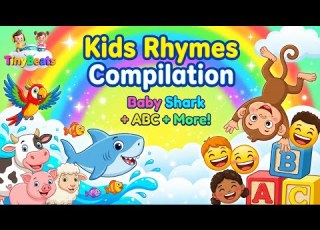  TinyBeats Kids Rhymes Compilation Vol 1 Baby Shark ABC Farm Animals More