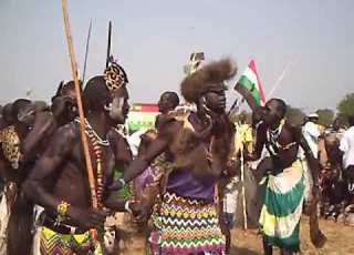 Gambella Ethiopian Anyuak Traditional Dance
