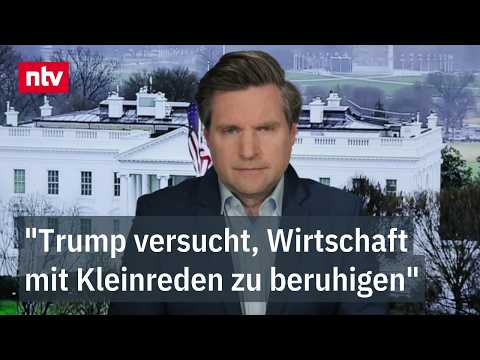 Trump Versucht Wirtschaft Mit Kleinreden Zu Beruhigen Iran Krieg Ohne Plan