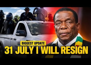 BREAKING 31 July ED Says I Will Resign This Is The Wish Of Zimbabweans But It Can T Happen