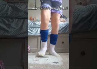 How To Do Low Socks With Big Shin Pads Football