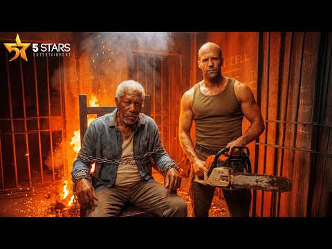 CAGEFALL 2025 Jason Statham Morgan Freeman Full Action Movie Prison Escape New Movie