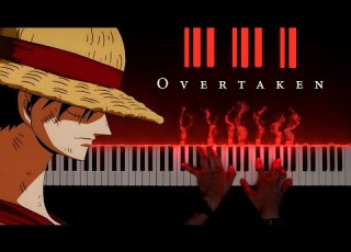 One Piece OST Overtaken Piano