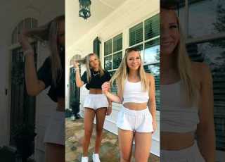 Tatcha Dance Viral Music Sound Blonde Blondes Boptok Bop Bops White Shorts Danceshorts