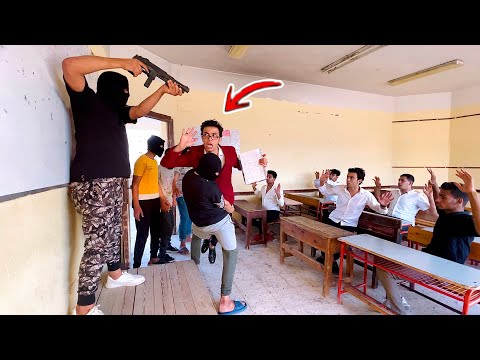 لما العصابه تخطف الاستاذ من المدرسه السلسيلي لما العصابه تخطف الاستاذ من المدرسه السلسيلي