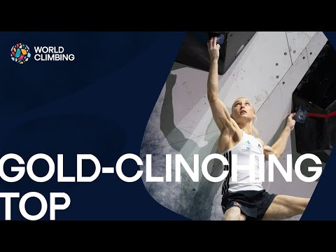 Janja Garnbret Secures Her SECOND TITLE At Seoul 2025