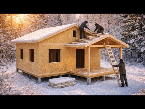 Inexpensive House In 7 Days Full Construction Process