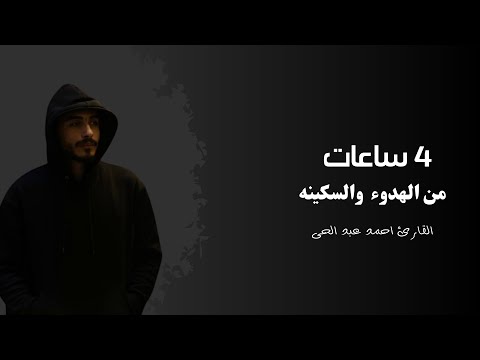 ٤ ساعات من تلاوات القران الكريم بصوت القارئ أحمد عبد الحى 2025