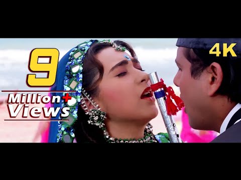 Karishma Kapoor Song 4K Yaad Sataye Teri Raja Babu Govinda Bollywood 4K Video Song
