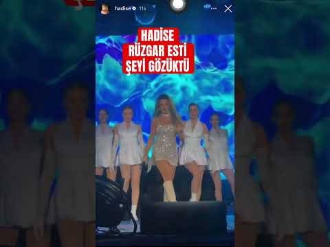 Hadise Rüzgar Esti şeyi Gözüktü Shortsvideo Shortvideo Short Shorts Shortsyoutube Magazin