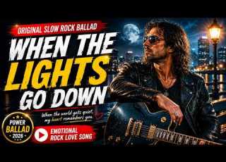  When The Lights Go Down Original Slow Rock Power Ballad Emotional Rock Love Song