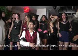Glow In The Dark Fashion Show With Alexander Gurman Sky Room And Pretty Girls Model