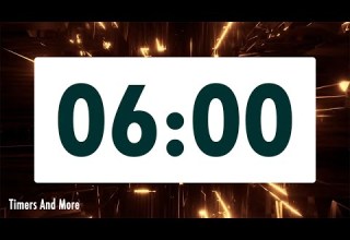 6 Minute Timer LOUD ALARM