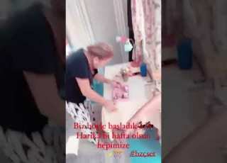 Зажигательные танцы Сание и тетушки Лютфие за кадром сериала Однажды в Чукурова