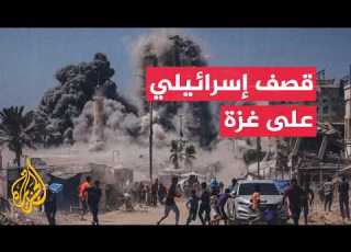  استشهاد 8 فلسطينيين في قصف إسرائيلي على غزة ودير البلح وخان يونس فجر اليوم