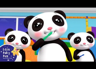  10 Sleepy Pandas Little Baby Bum New Nursery Rhymes For Kids