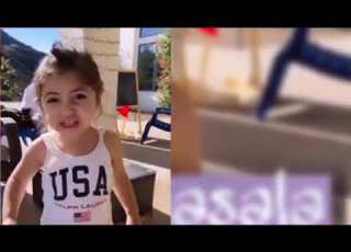 أصالة بأول ظهور لها مع البيبي و ميلا وطارق في المسبح