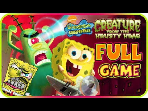 SpongeBob SquarePants Creature From The Krusty Krab FULL GAME Longplay PS2 GCN Wii