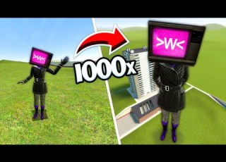  Making Tv Woman 1000x BIGGER