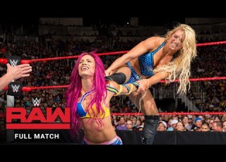 FULL MATCH Charlotte Flair Vs Sasha Banks Women S Title Match Raw July 25 2016
