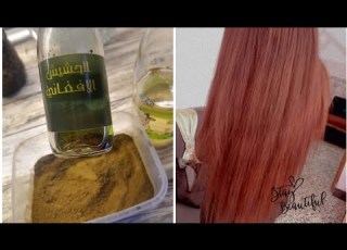 طريقة عمل الحنه بالزيت الحشيش الافغاني والنتيجه من اول مره سويت شعر بنت صديقتي والنتيجه كانت تجنننن