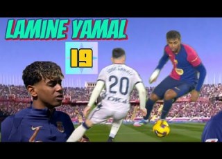  Lamine Yamal Goals And Attempts Assists BARCELONA VS GIRONA 4 1