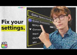 The BEST Settings For HLG Log Raw In Final Cut Pro